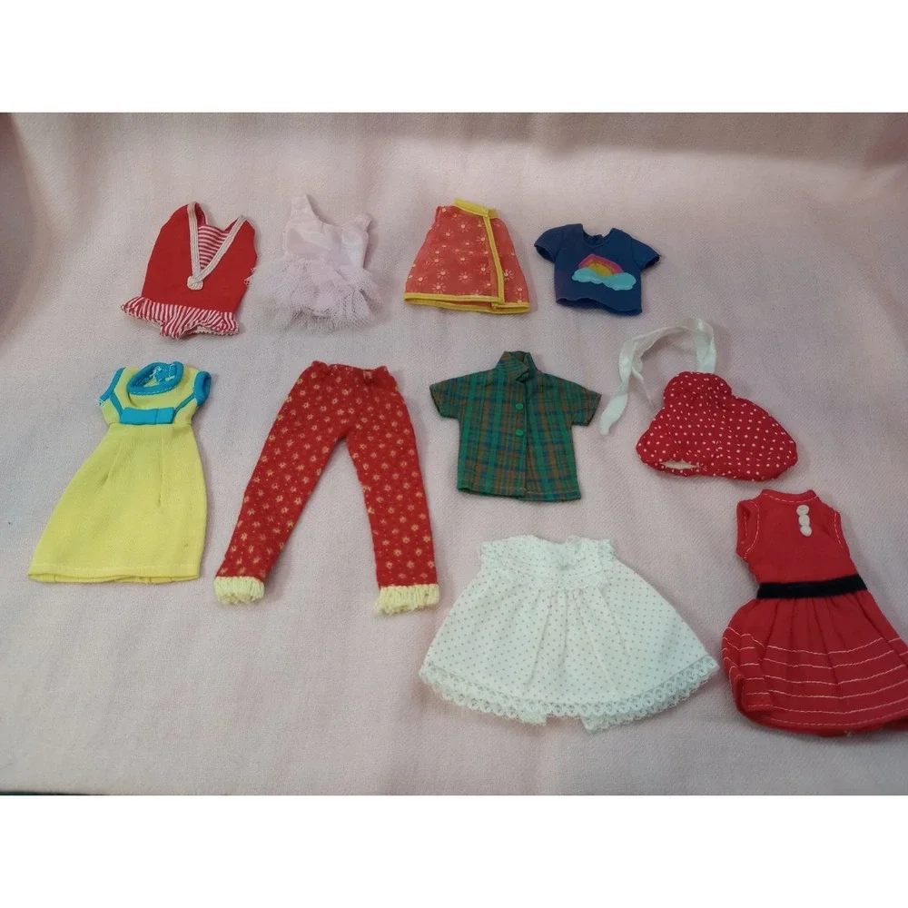 Vintage Skipper Barbie Doll Clothes Lot #950 #1909 #1920 #9621 Lady Lovely Locks